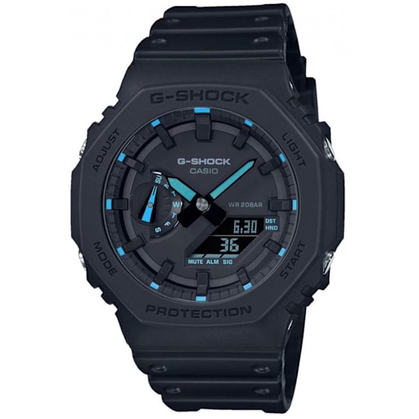 Kello - CASIO - G-Shock - Musta ja sininen hartsi Svart