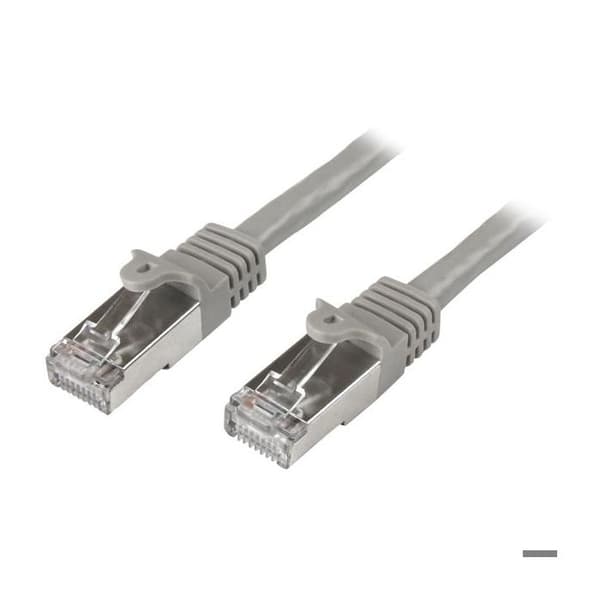 STARTECH 3 m Cat6 suojattu SFTP koukkuton verkkokaapeli - M/M - harmaa