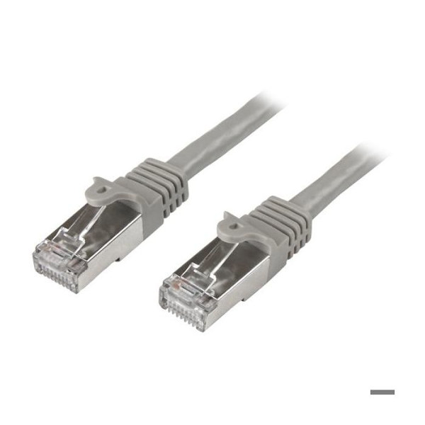 STARTECH 3m Cat6 Shielded SFTP Hookless Network Kabel - M/M - Grå