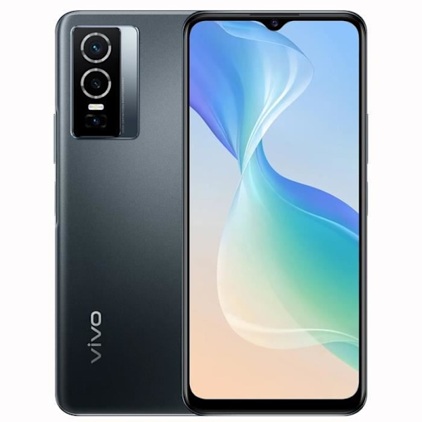 VIVO Y76 5G Smartphone Musta RAM 8 Gt ROM 256 Gt NFC musta