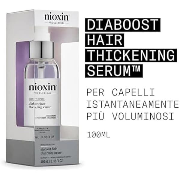 Styrkende serum - NIOXIN - Density Defend Diaboost - 100ml - Tyndhårede - Daglig brug