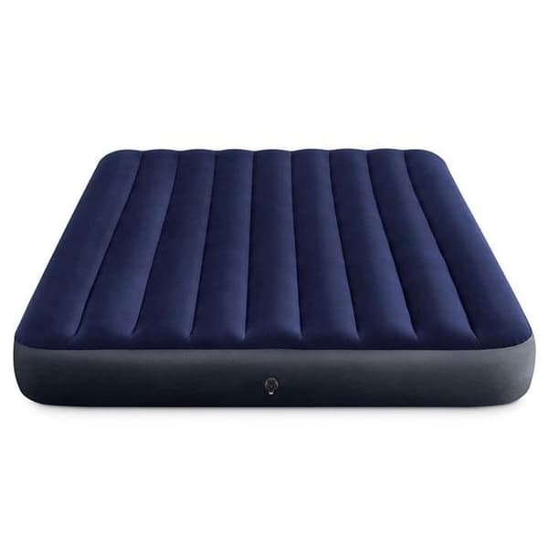 Intex Classic Downy luftmadras - 2-personers bred Blå