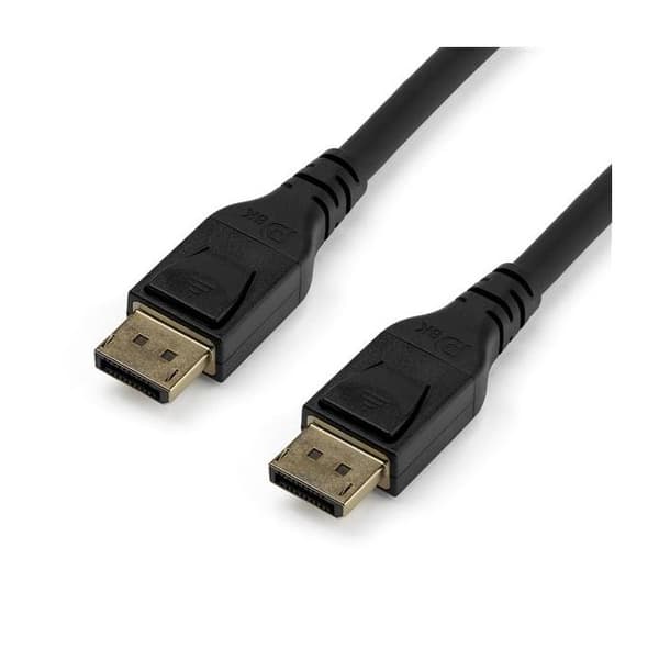 DisplayPort 1.4 - StarTech.com - 3 m - VESA-sertifioitu - Plug and Play - Musta