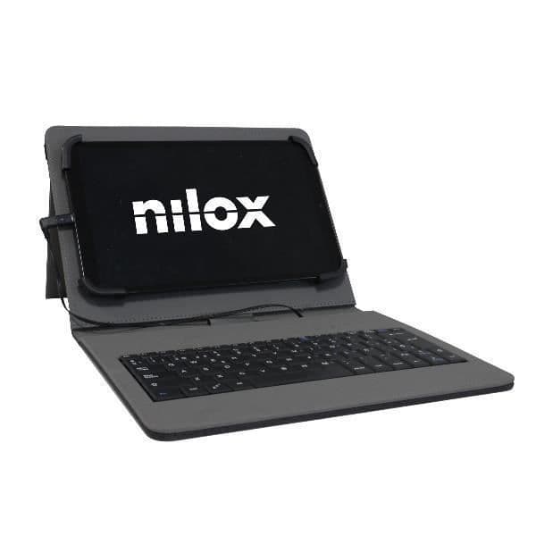 BÆRBAR COMPUTER OG TABLET, Tilbehør til tablet og e-bog, Etuier til tablet, Tastaturcover Nilox Usb