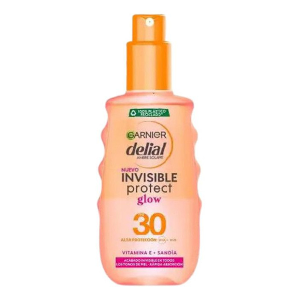 Usynlig glødebeskyttelsesspray - SPF 30