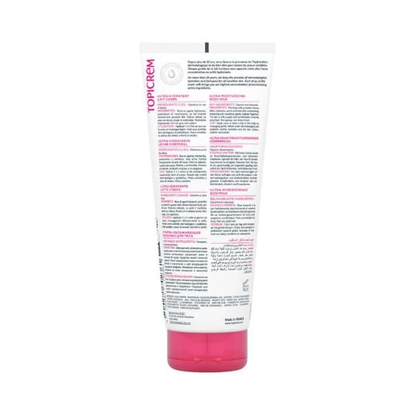 Topicrem ultra-hydrerende kropsmælk 200ml