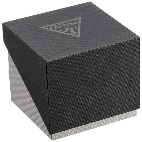 Klocka - Guess - Fusion GW0553L4 - Kvarts - Svart Läder - 38 mm Svart