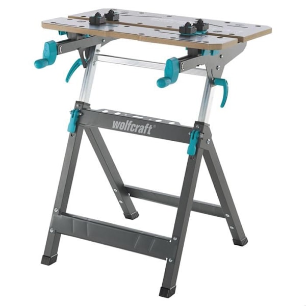 Kiinnitystyöpenkki ja konetuki - wolfcraft - Master 750 ERGO - Korkeussäädettävä - 6871000