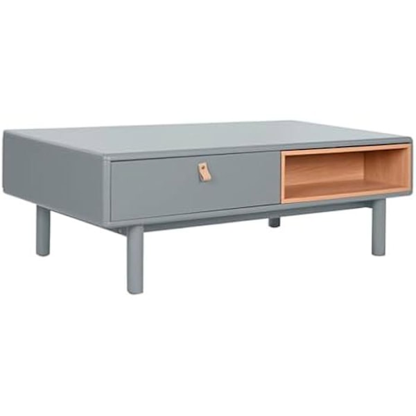 Soffbord - HOME ESPRIT - Rektangulärt - MDF-trä - 120 x 60 x 40 cm - Flerfärgad Flerfärgad