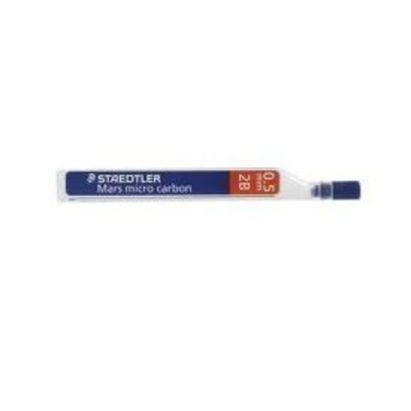 Laatikko 12 kpl 0,5 mm. 2B - STAEDTLER - MARSMICRO - Polykarbonaatti - Korkea laatu