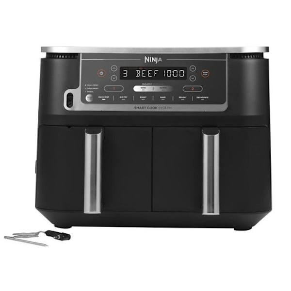 Ninja Airfryer (AF451EU) Foodi MAX Dual Zone musta Svart