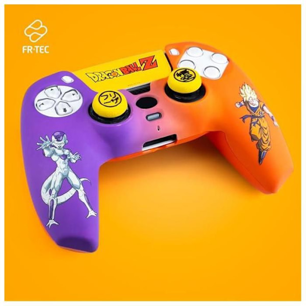 Tilbehør til controller - FRTEC - DBZ Goku og Freezer - Hård skal - Greb - Beskyttelse PS5
