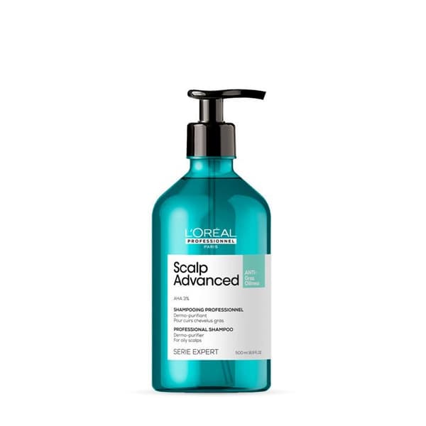 L'Oréal Scalp Advanced Anti-Fedtet Dermo-Purifying Shampoo 500ml