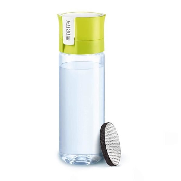 Filtrerende Flaske - BRITA - Fill&Go - 0.6L - 1 Filterdisk - Grøn