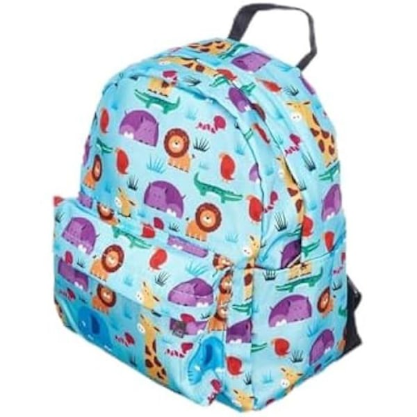 Skolryggsäck - PINCELLO - S3629816 - Flerfärgad - 28 x 12 x 22 cm - Dragkedja Flerfärgad