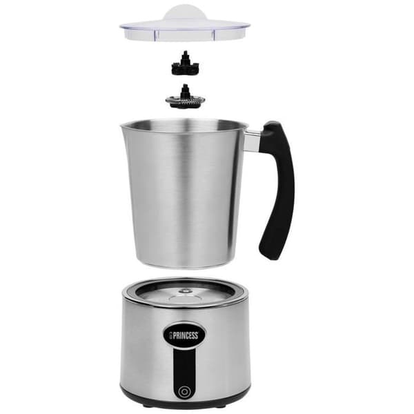 Princess 243005 Maitovaahdotin hopea 650 W Argent