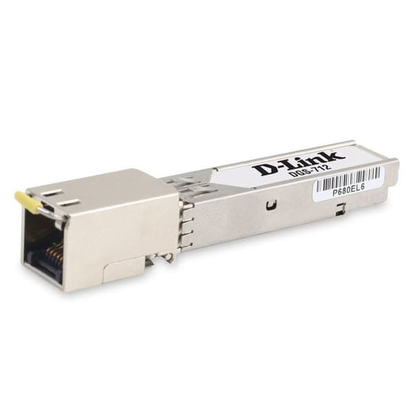 SFP-lähetinmoduuli - D-Link - DGS-712 - 1000Mbit/s - Harmaa - Liitoskaapeli