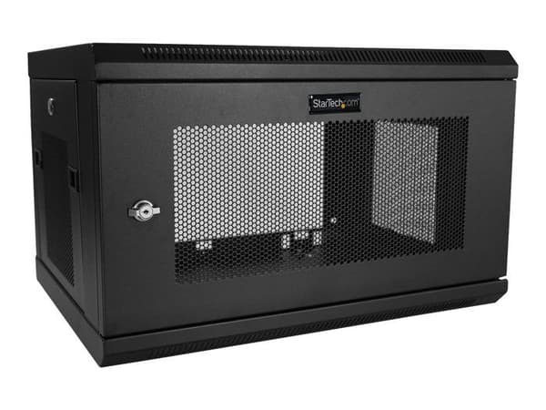 Rackserver 6U - STARTECH - Vægbeslag - Stål - 90 kg - 42,9 cm dybde