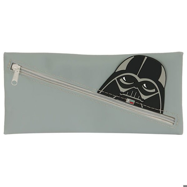 Silikone pung - Hasbro - Star Wars Darth Vader - Elegant design - Fleksibel - Lynlås mörkgrå