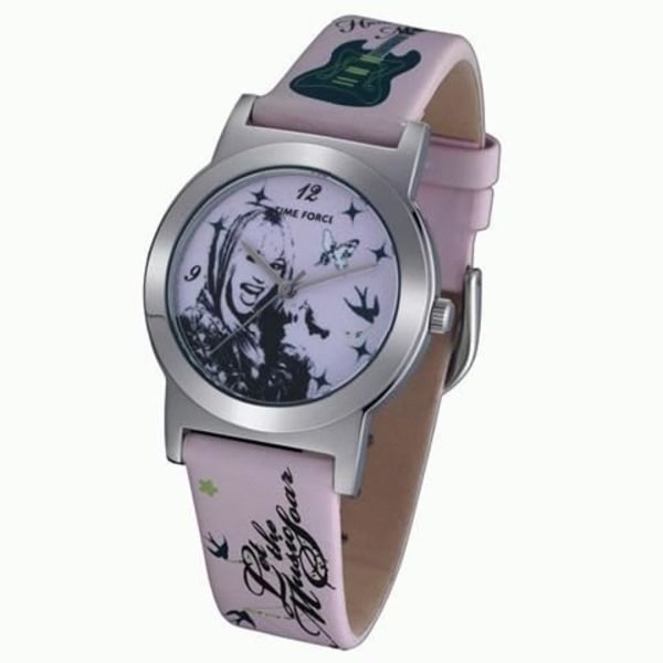 Klocka - Time Force - HM1010 - Quartz - Analog - Rosa Läder