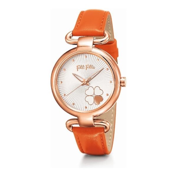 Klocka - Folli Follie - WF15R029SPNA - Läder - Vit - Kvarts - Ø 32 mm Vit