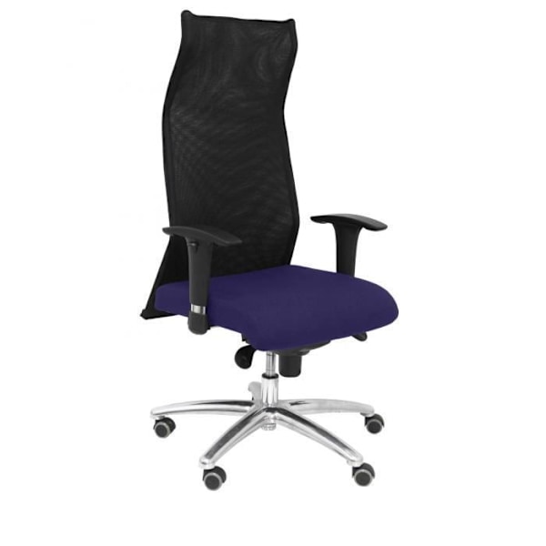 Ergonomisk riktningsstol med synkronmekanism och justerbar höjd, speciellt för långa personer