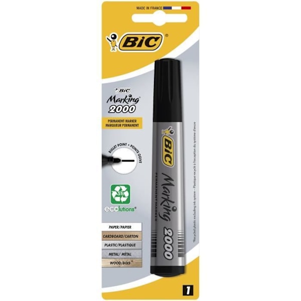 BIC® - BIC® Marking® 2000 permanent marker Svart
