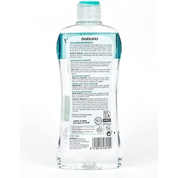 Babaria Agua Micel Bifasic 400