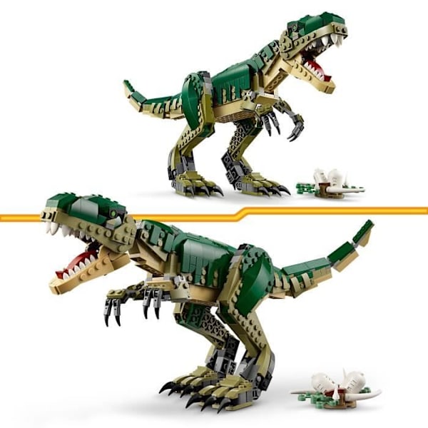 LEGO® Creator 31151 3-i-1 T-rex - Triceratops eller Pterodactyl Toy Dinosaur Flerfärgad