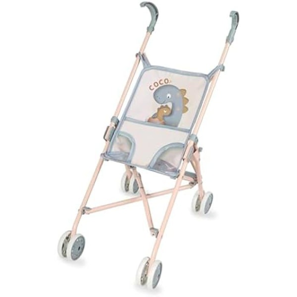 Foldbar dukkeklapvogn Coco DeCuevas 90080 Flerfärgad