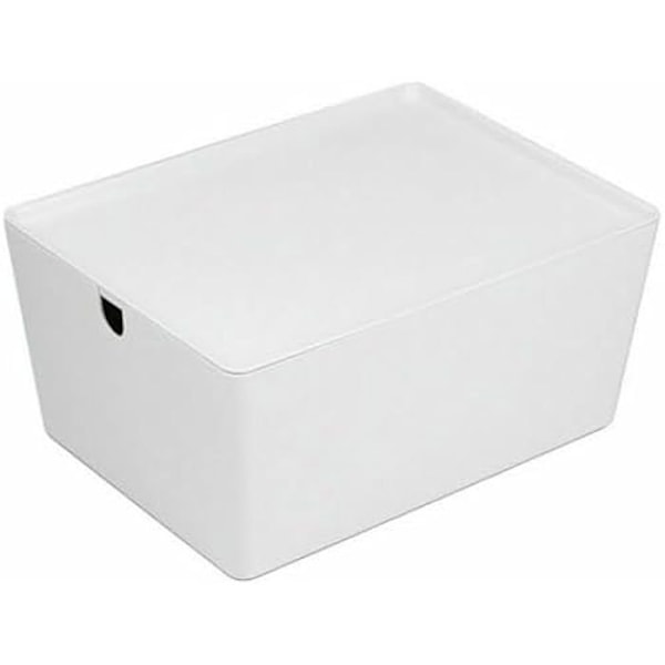 Förvaringslåda - CONFORTIME - Set om 6 - Stapelbar - Flerfärgad - 35 x 26 x 16 cm Flerfärgad