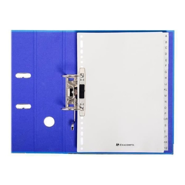 Exacompta Divider 20 positioner A-Z A4 med grå flikar
