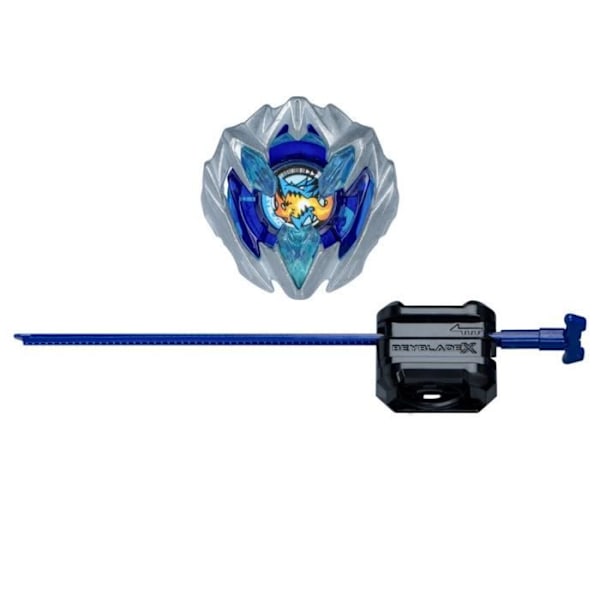 Beyblade X Buster Dran 1-60A UX, uthållighetstopp och launchers, autentiska kamptoppar från Takara Tomy, från 8 år. Flerfärgad