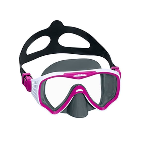 Dykmask - Bestway - 22074 - Härdat glas - Silikonslits - Multifärgad blandad