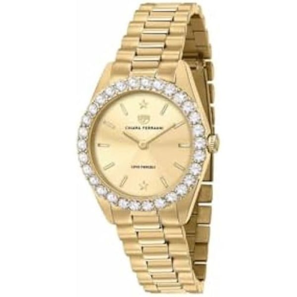 Dameur - CHIARA FERRAGNI - R1953100509 - Ø 32 mm - Rustfrit stål - 5 ATM vandtæthed gyllene