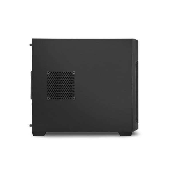PC-kabinet - Sharkoon - V1000 - Midi Tower - Micro ATX - Ingen strømforsyning - Sort