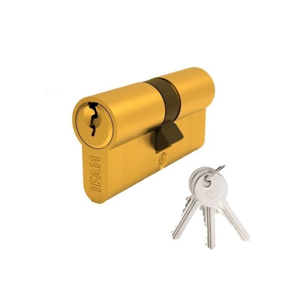Startcylinder - GENERIC - STS3535 - 2 inlopp - 6 stift - Mässing Mässing