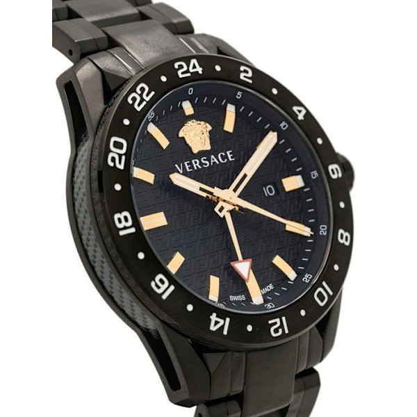 Ur - Versace - VE2W00622 - Rustfrit stål Sort - 45 mm - Vandtæt op til 5 bar Svart