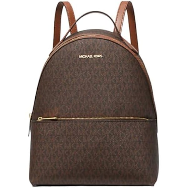 Ryggsäck - MICHAEL KORS - Sheila - Läder - Storlek M - Brun kastanj