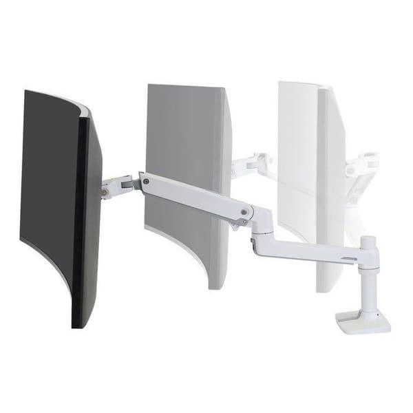 Monitorarm - ERGOTRON - LX - Aluminium - Klemmemontering - Skærm op til 34 tommer