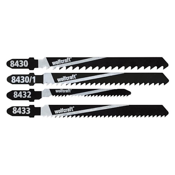 WOLFCRAFT 10-pack diverse SS Bosch-blad
