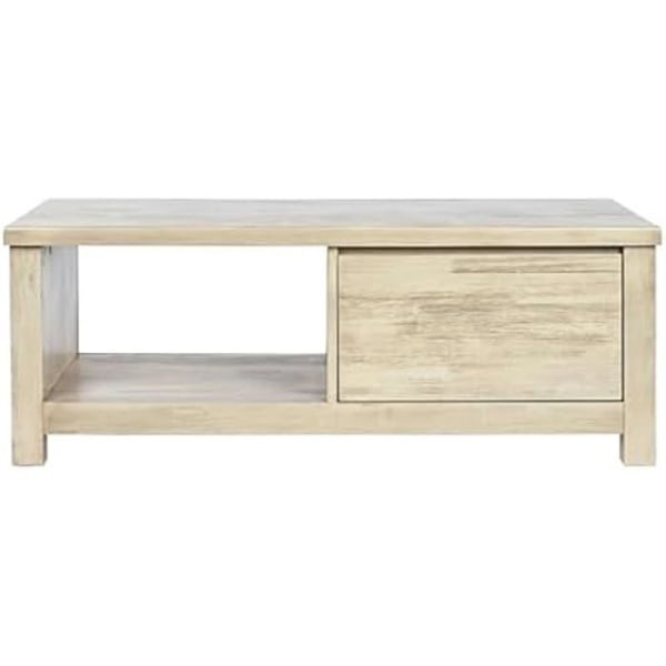 Soffbord - HOME ESPRIT - Acacia - 120 x 60 x 45 cm - Flerfärgad - Massivt trä Flerfärgad