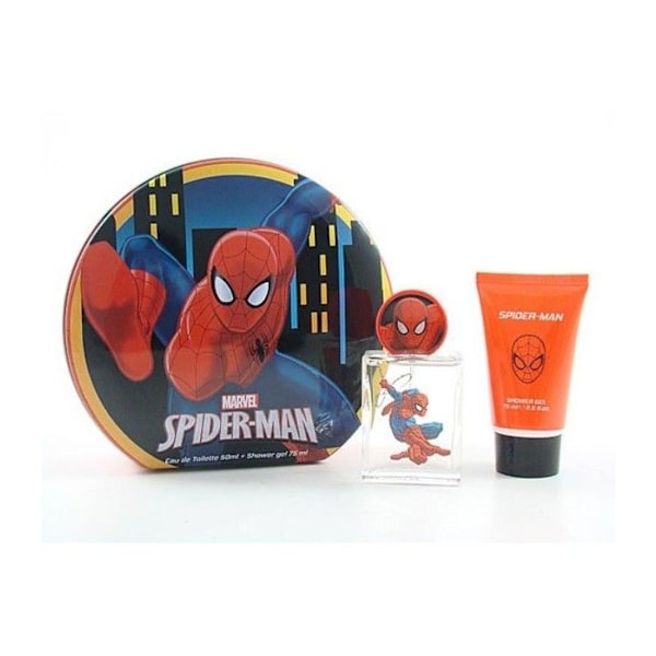 SPIDERMAN SPIDERMAN EDT 60ML + SPRØJTEPOSE 100ML + SPIDERMAN BRUSEGEL