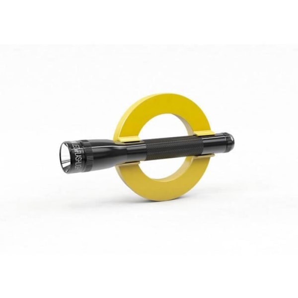 "Magneetti - DAHLE - Mega Magneetti Ympyrä XL - 80 mm - Keltainen - Tukitelineellä"