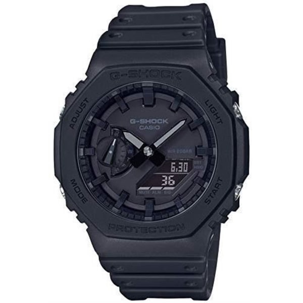 [G SHOCK]GA-2100-1A1JF [Casio] G-SHOCK Carbon Core Guard -kello GA-2100-1A1JF Mies Musta KELLO RANTEESSA