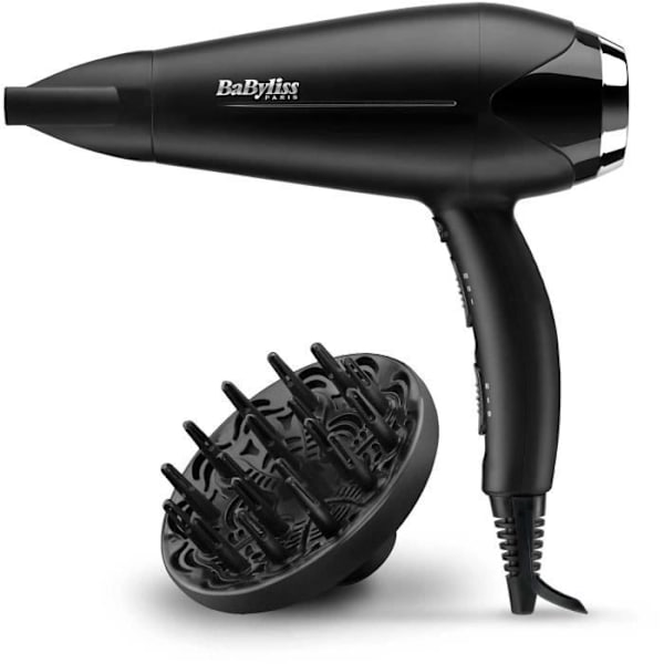 Hiustenkuivain - BaByliss - D572DE Turbo Smooth 2200 Ionitekniikalla ja Keraamilla