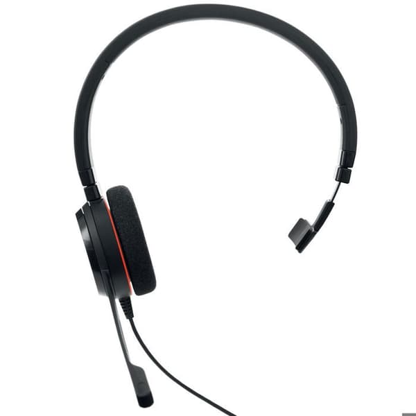 Mikro-kuuloke - JABRA - Evolve 20 MS mono - Langallinen - USB-C, USB-A - Korvalehti Sort