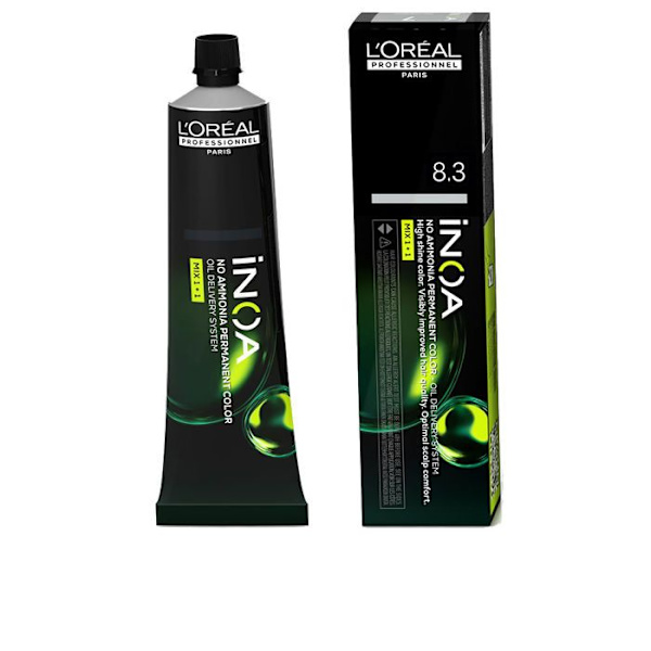 INOA permanent hårfarve uden ammoniak #8.3 60 gr