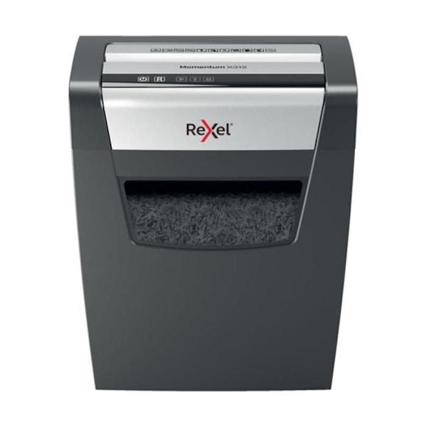 Papirøder - Rexel - Momentum X410 - P4 - 10 ark - 23L - Sort svart