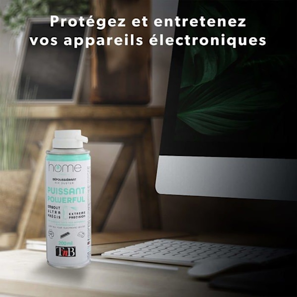 Dépoussiérant - T'nB - NEDIMUB200 - Butan - 200ML - Tør og ren gas